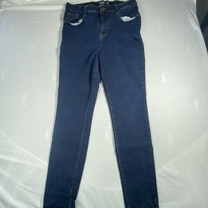 Old Navy Rock Star Super Skinny High Rise Jeans womens 16 secret slim pockets